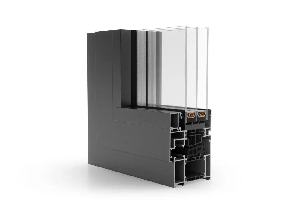 Aluprof MB-86 · 77 mm