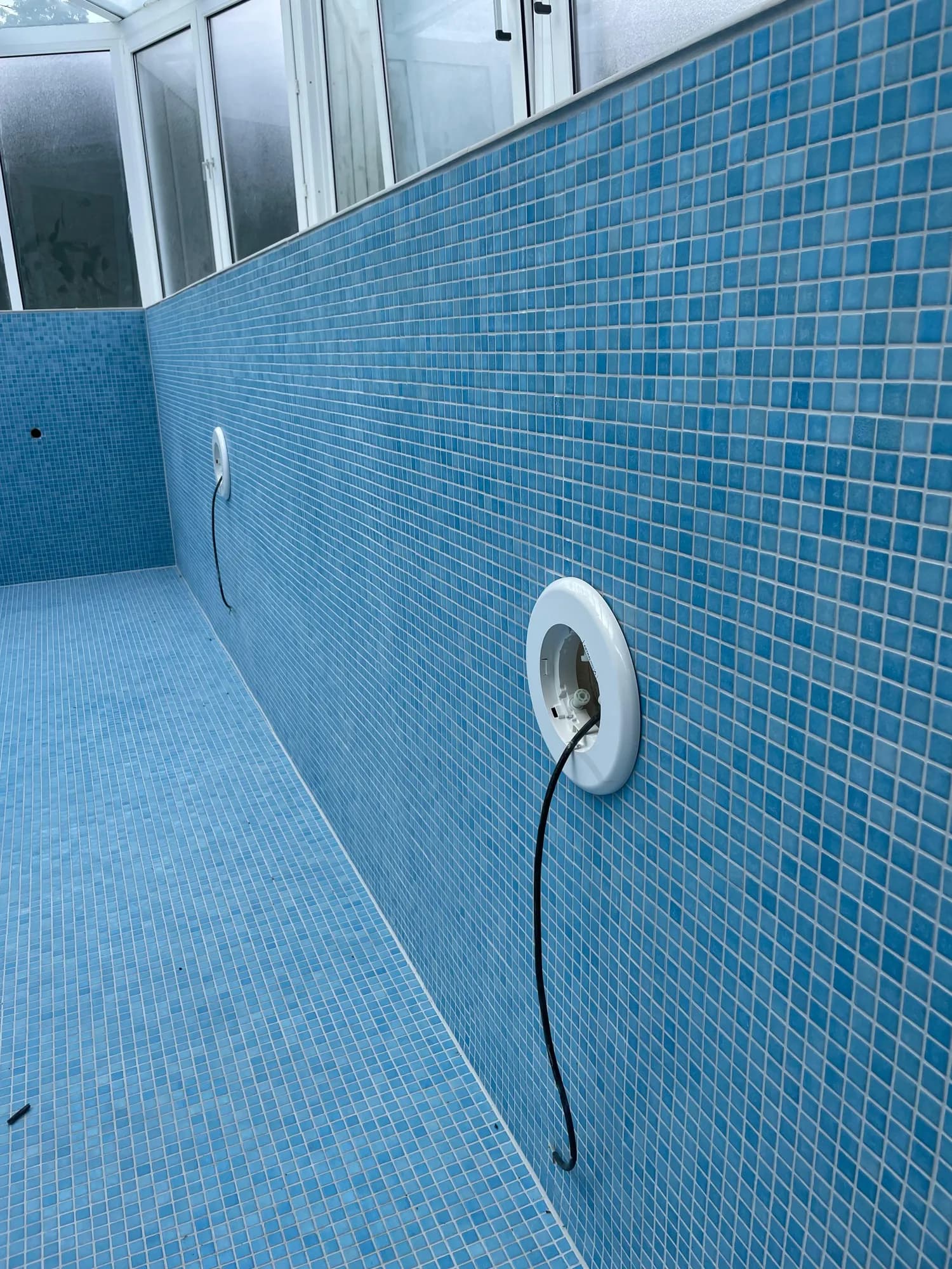 Pool-Neugestaltung mit Mosaikfliesen